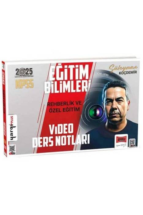 2025 KPSS Eğitim Bilimleri Rehberlik ve Özel Eğitim Video Ders Notları Yargı Yayınları