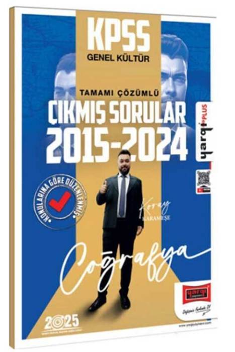 2025 KPSS Genel Kültür 2015 2024 Coğrafya Konularına Göre Düzenlenmiş Tamamı Çözümlü Çıkmış Sorular Yargı Yayınları