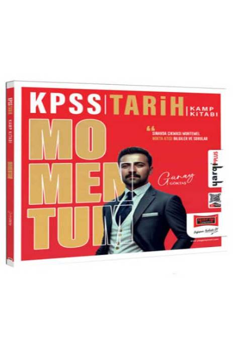 2025 KPSS Genel Kültür Momentum Tarih Kamp Kitabı Yargı Yayınları