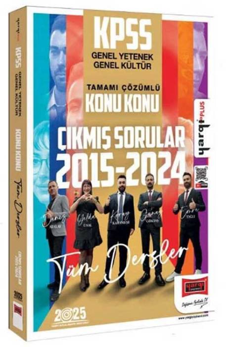 2025 KPSS Genel Yetenek Genel Kültür Çıkmış Sorular 2015-2024 Konu Konu Çözümlü Yargı Yayınları