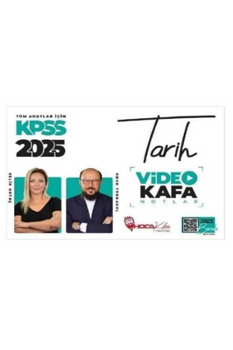 2025 KPSS Tarih Video Kafa Notlar Hoca Kafası Yayınları