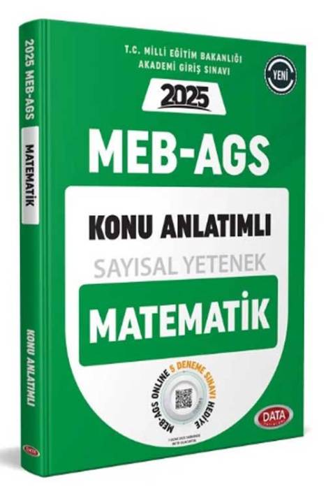 2025 MEB - AGS Sayısal Yetenek (Matematik) Konu Anlatımlı Data Yayınları