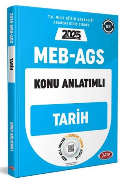 2025 MEB - AGS Tarih Konu Anlatımlı Data Yayınları