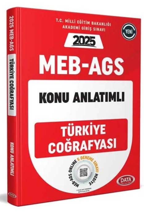 2025 MEB - AGS Türkiye Coğrafyası Konu Anlatımlı Data Yayınları