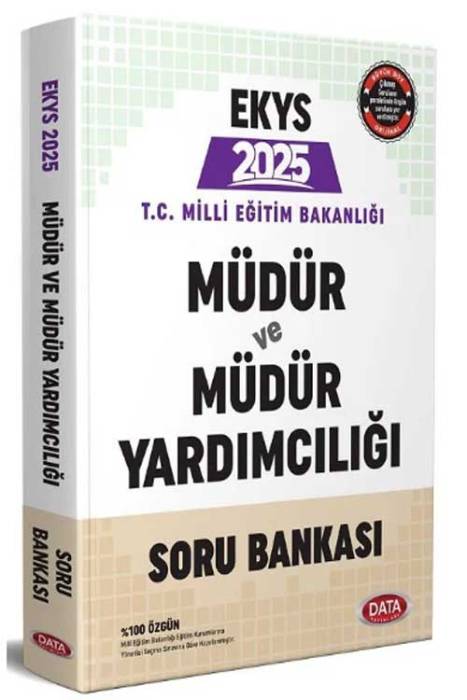 2025 MEB EKYS Müdür ve Yardımcılığı Soru Bankası Data Yayınları