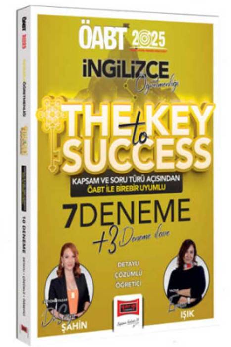 2025 ÖABT İngilizce Öğretmenliği The Key Success Detaylı Çözümlü 7 Deneme Yargı Yayınları