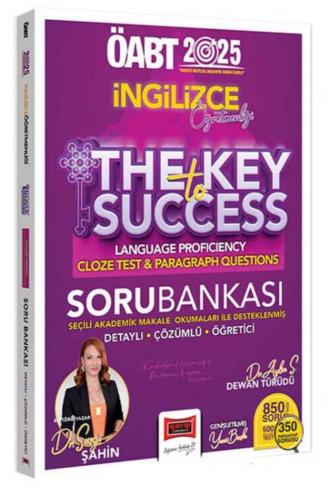 2025 ÖABT İngilizce Öğretmenliği The Key To Cloze Test And Paragraph Questions Tamamı Detaylı Çözümlü Soru Bankası Yargı Yayınları