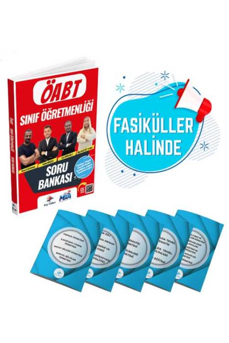 2025 ÖABT Sınıf Öğretmenliği Maarif Modele Uygun Fasiküller Halinde Pdf Çözümlü Soru Bankası Dizgi Kitap Yayınlar