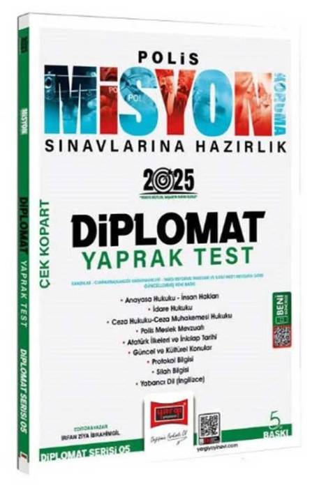 2025 Polis Misyon Koruma Diplomat Yaprak Test Yargı Yayınları