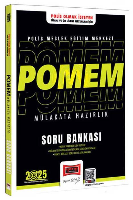 2025 POMEM Mülakata Hazırlık Soru Bankası Yargı Yayınları