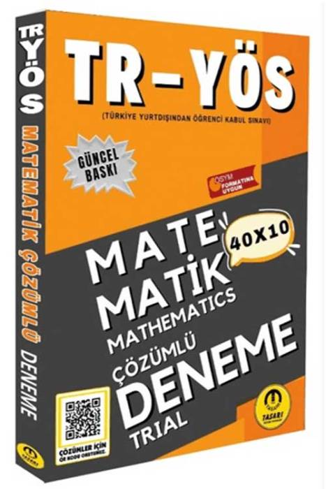 2025 TR YÖS Matematik 40X10 Çözümlü Deneme Tasarı Yayınları