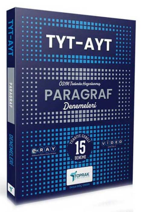 2025 TYT-AYT Paragraf 15 Deneme Toprak Yayınları