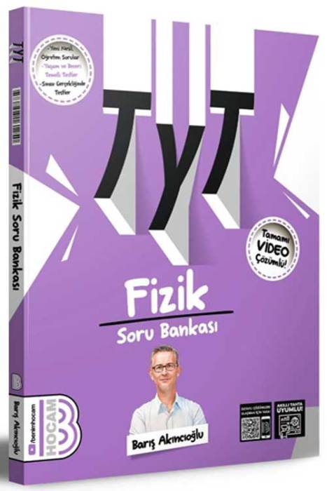 2025 TYT Fizik Tamamı Video Çözümlü Soru Bankası Benim Hocam Yayınları