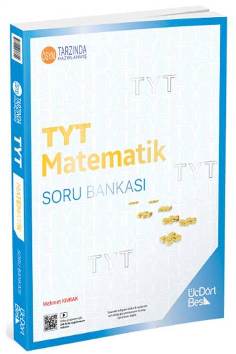 2025 TYT Matematik Soru Bankası Üçdörtbeş Yayınları