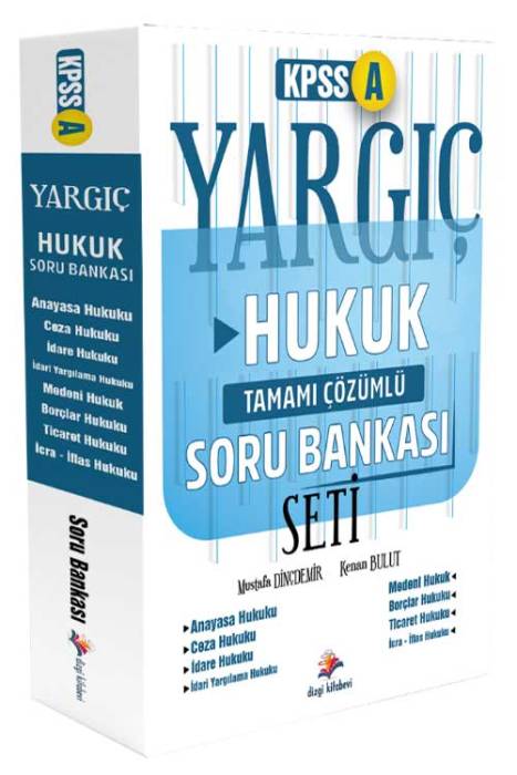 2025 Yargıç KPSS A Hukuk Tamamı Çözümlü Soru Bankası Seti Dizgi Kitap Yayınları