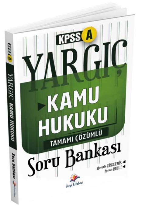 2025 Yargıç KPSS A Kamu Hukuku Tamamı Çözümlü Soru Bankası Dizgi Kitap Yayınları