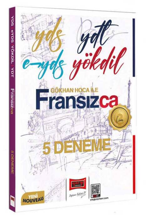 2025 YDS YDT E-YDS YÖKDİL Gökhan Hoca İle Fransızca 5 Deneme Yargı Yayınları