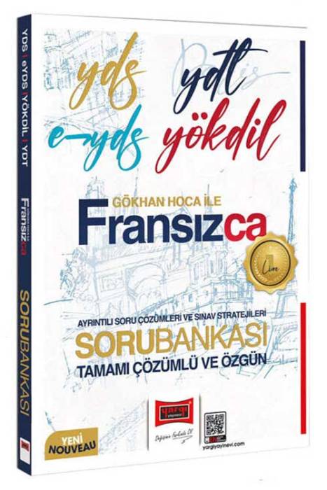 2025 YDS YDT E-YDS YÖKDİL Gökhan Hoca İle Fransızca Soru Bankası Yargı Yayınları