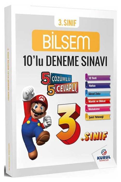 3. Sınıf Bilsem 10 lu Deneme Sınavı Kurul Yayıncılık