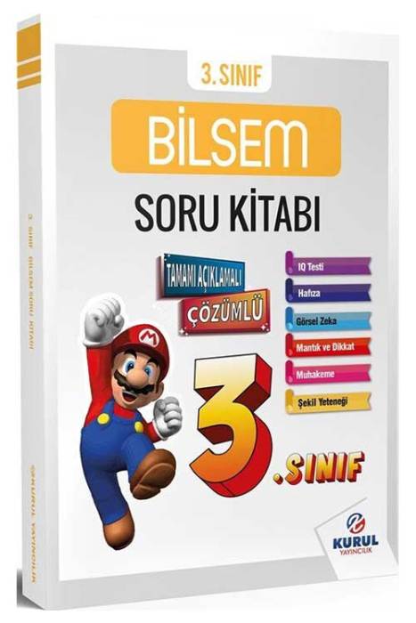 3. Sınıf Bilsem Çözümlü Soru Kitabı Kurul Yayıncılık