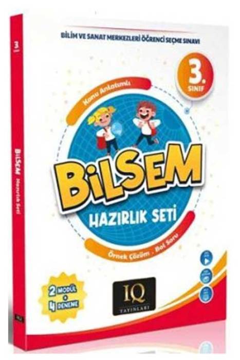 3. Sınıf Bilsem Hazırlık Seti IQ Yayınları