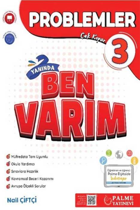 3. Sınıf Problemler Yanında Ben Varım Soru Kitabı Palme Yayınevi