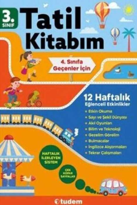 3. Sınıf Tatil Kitabım Tudem Yayınları