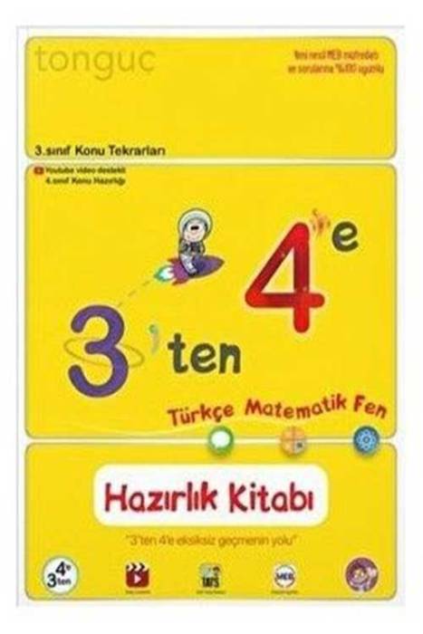 3 ten 4 e Hazırlık Kitabı Tonguç Akademi Yayınları