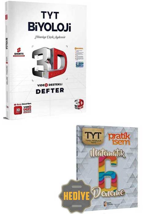 YKS TYT Biyoloji Video Destekli Defter 3D Yayınları Hediyeli