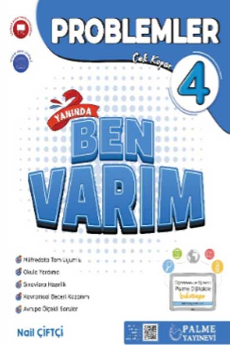 4. Sınıf Problemler Yanında Ben Varım Soru Kitabı Palme Yayınevi