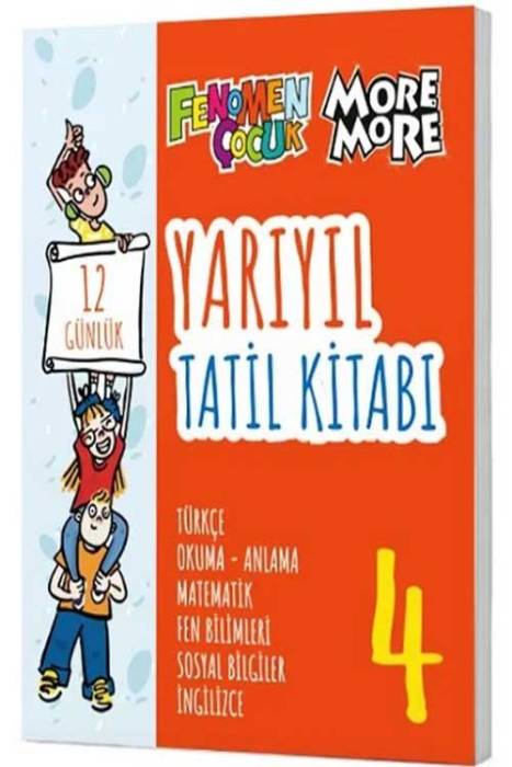 4. Sınıf Tüm Dersler Fenomen Çocuk Yarıyıl Tatil Kitabı Gama Yayınları