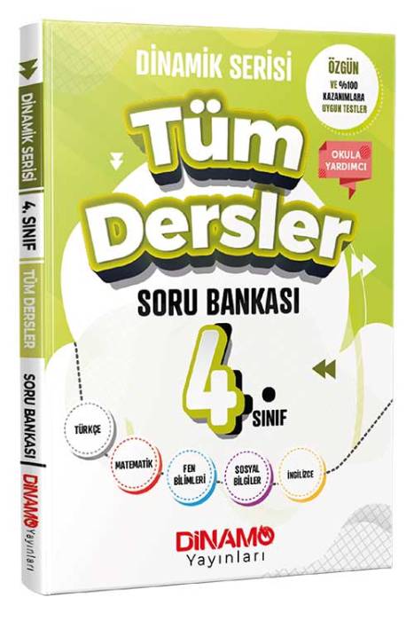 4. Sınıf Tüm Dersler Soru Bankası Dinamo Yayınları