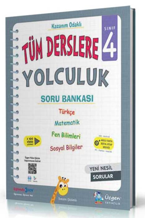 4. Sınıf Tüm Derslere Yolculuk Soru Bankası Üçgen Akademi Yayıncılık