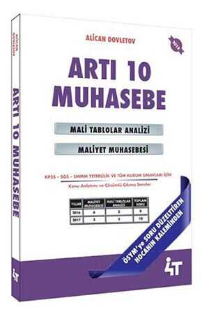 4T Artı 10 Muhasebe 4T Yayınevi