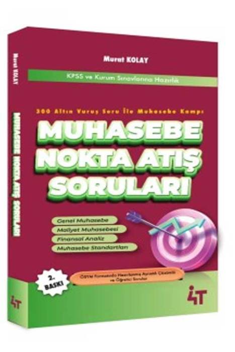 4T KPSS A Grubu Muhasebe Nokta Atış Soruları Soru Bankası 4T Yayınları