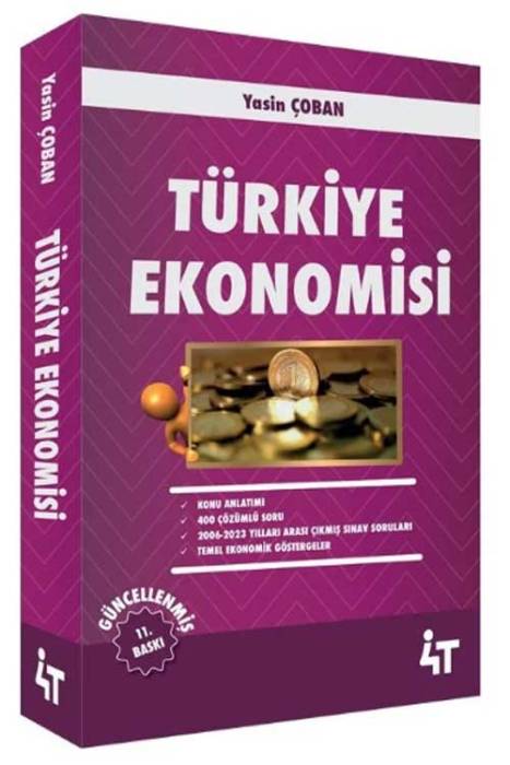 Türkiye Ekonomisi 11. Baskı - Yasin Çoban 4T Yayınları