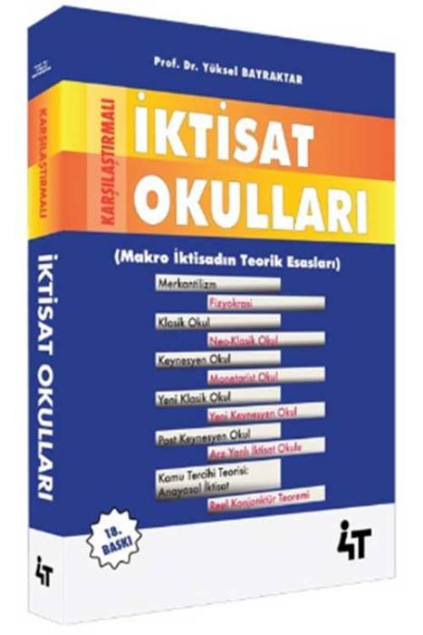 KPSS A Grubu Karşılaştırmalı İktisat Okulları 18. Baskı 4T Yayınları