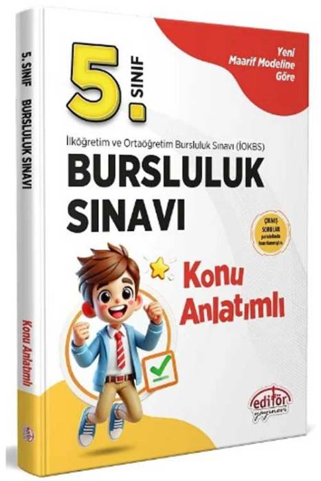 5. Sınıf Bursluluk Sınavı Konu Anlatımlı Editör Yayınları