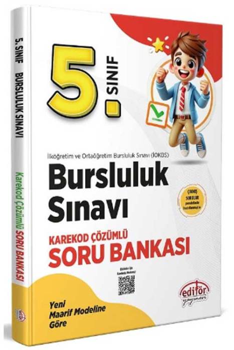 5. Sınıf Bursluluk Sınavı Soru Bankası Çözümlü Editör Yayınları