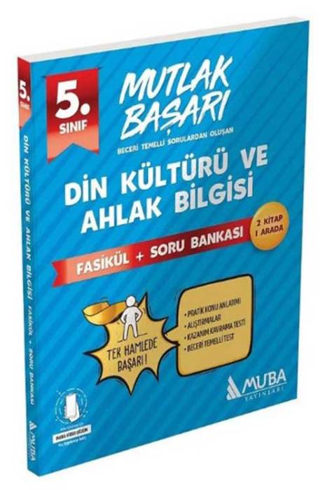 5. Sınıf Din Kültürü ve Ahlak Bilgisi Mutlak Başarı Fasikül+Soru Bankası Muba Yayınları