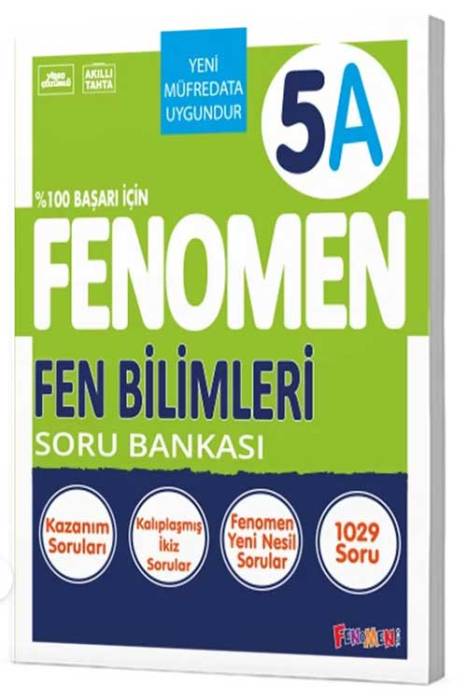 5. Sınıf Fen Bilimleri A Fenomen Soru Bankası Fenomen Yayınları