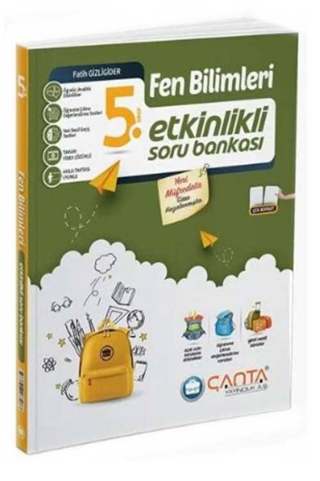 5. Sınıf Fen Bilimleri Etkinlikli Soru Bankası Çanta Yayınları