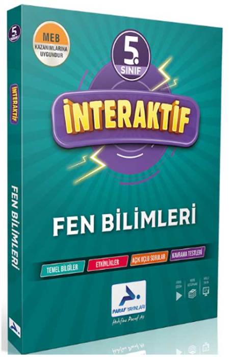 5. Sınıf Fen Bilimleri İnteraktif Soru Bankası Paraf Yayınları