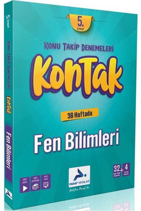 5. Sınıf Fen Bilimleri Kontak Denemeleri Paraf Yayınları