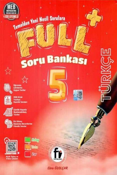 5. Sınıf Türkçe FULL Soru Bankası Fi Yayınları