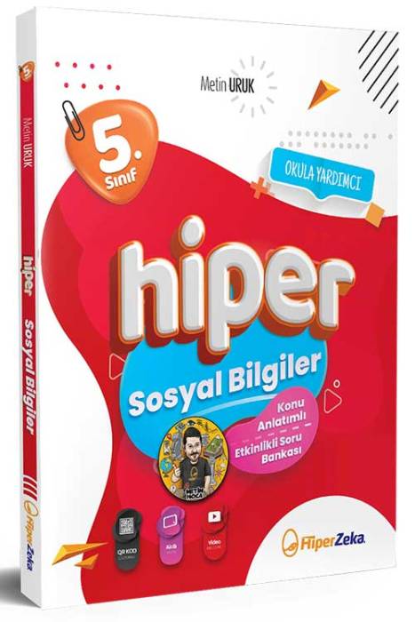 5. Sınıf Hiper Sosyal Bilgiler Konu Anlatımlı & Soru Bankası Hiper Zeka Yayınları