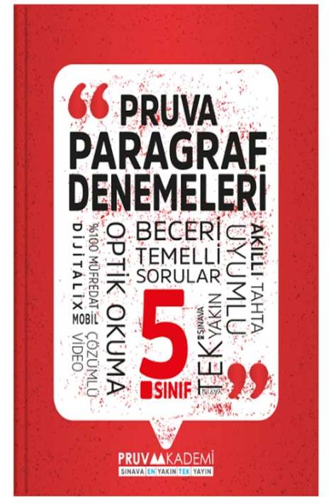 5. Sınıf Paragraf Denemeleri Video Çözümlü Pruva Akademi