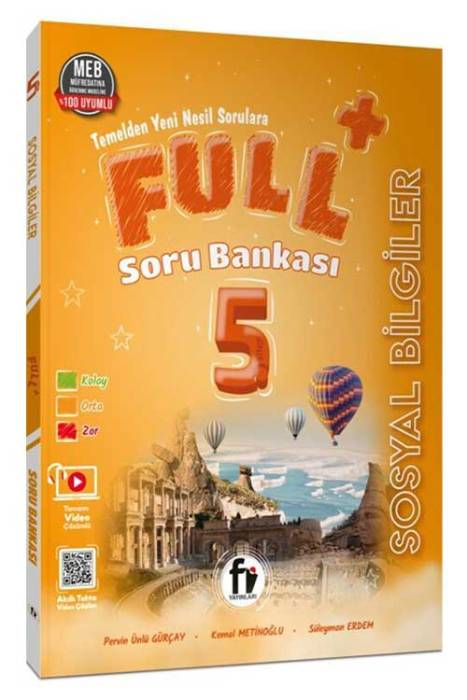 5. Sınıf Sosyal Bilgiler FULL Soru Bankası Fi Yayınları