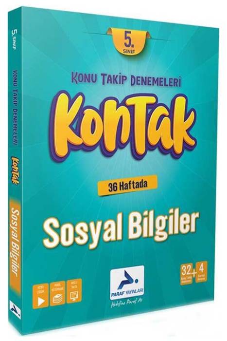 5. Sınıf Sosyal Bilgiler Kontak Denemeleri Paraf Yayınları