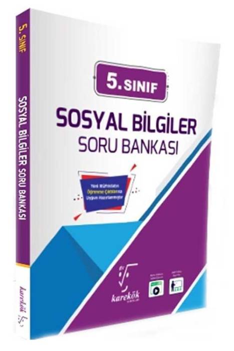 5. Sınıf Sosyal Bilgiler Soru Bankası Karekök Yayınları